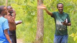 Remmy (right) is an environmental pioneer inTanzania